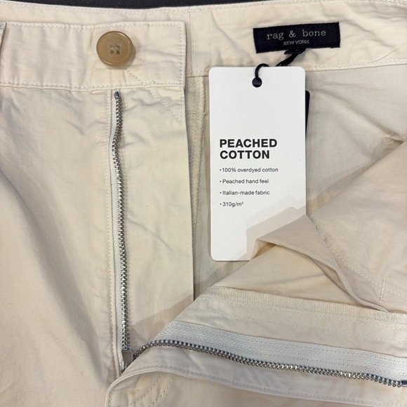 rag & bone Charlie Pant in color Ivory - Picture 13 of 13